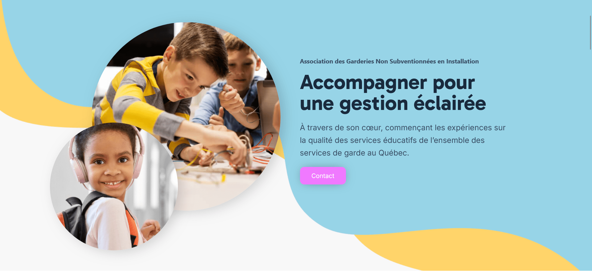 AGNSI : reconstruire un site disparu
